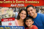 Bono Contra la Guerra Económica Abril 2026: Monto, Fecha y Beneficiarios