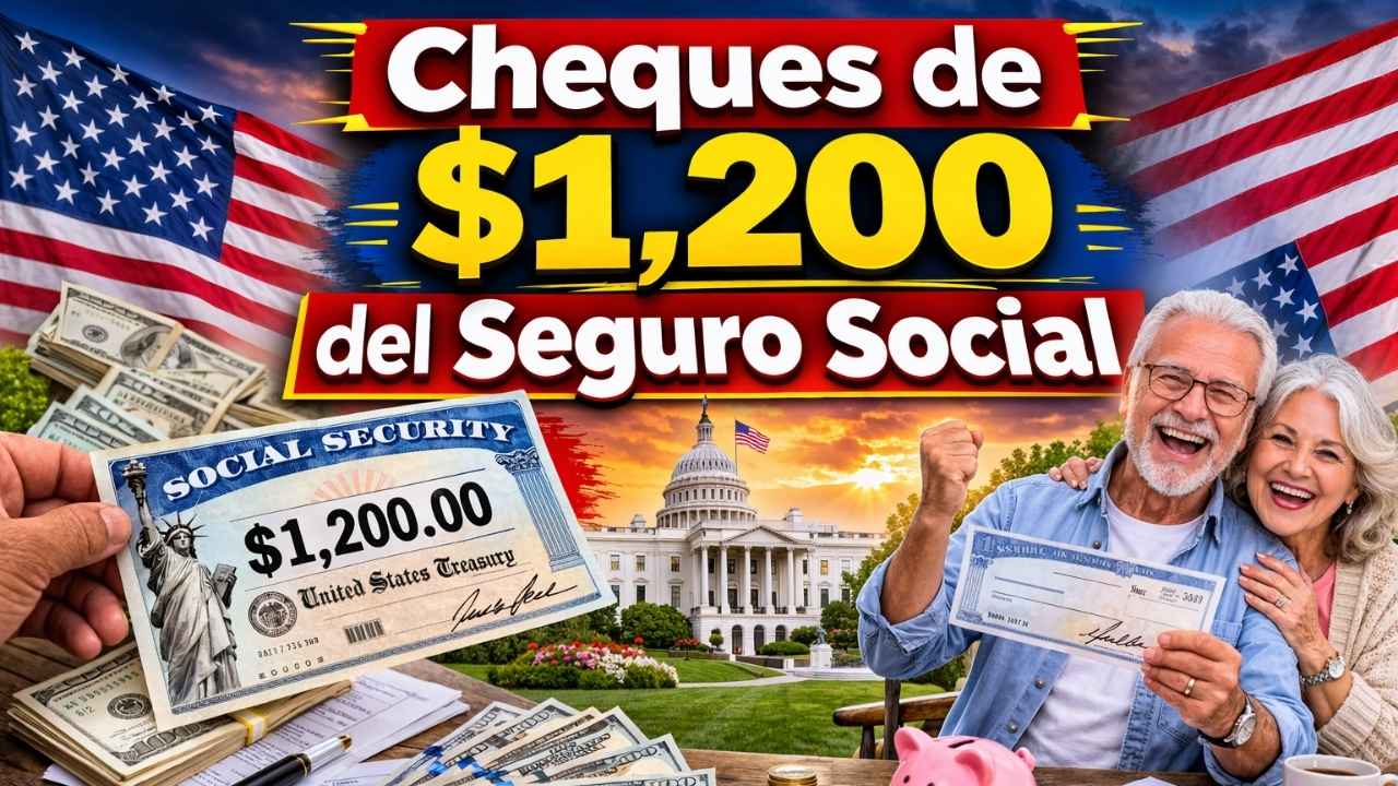 Cheques de $1,200 del Seguro Social — requisitos, solicitud en línea y depósitos previstos abril 2026